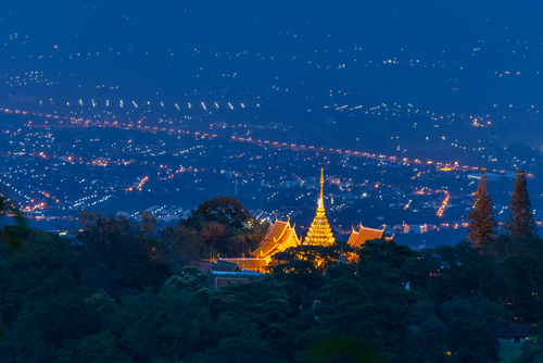 Massage After Hiking in the City and Hills of Chiang Mai